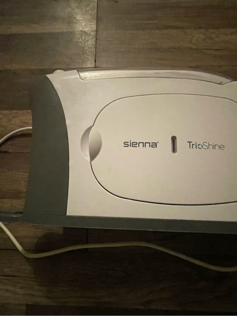 Sienna TrioShine Nail Dryer - White and Gray jewelry sterilizer